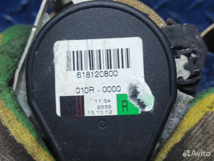 Ремень безопасности передний правый Bmw F10