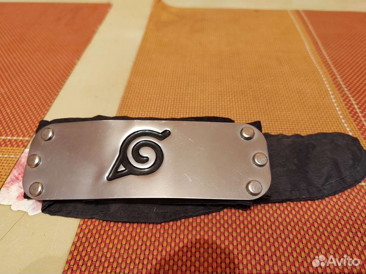Наруто повязка. Naruto, Konoha, Бандана