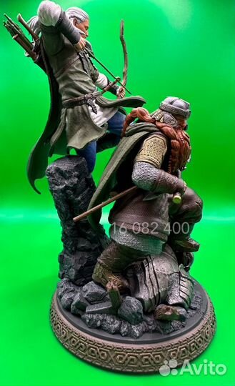 Фигурка Леголас и Гимли Властелин колец 3D