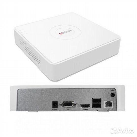 Видеорегистратор IP HiWatch DS-N204(C)
