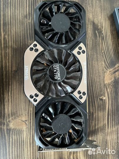 Видеокарта palit geforce 770 gtx