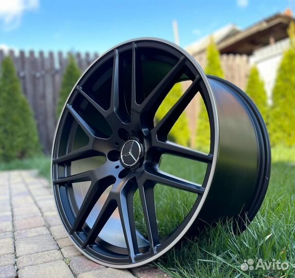 Новые диски на Mercedes R21