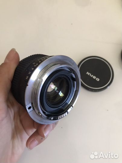 Объектив Гелиос-81Н 53/2f с переходником на М42