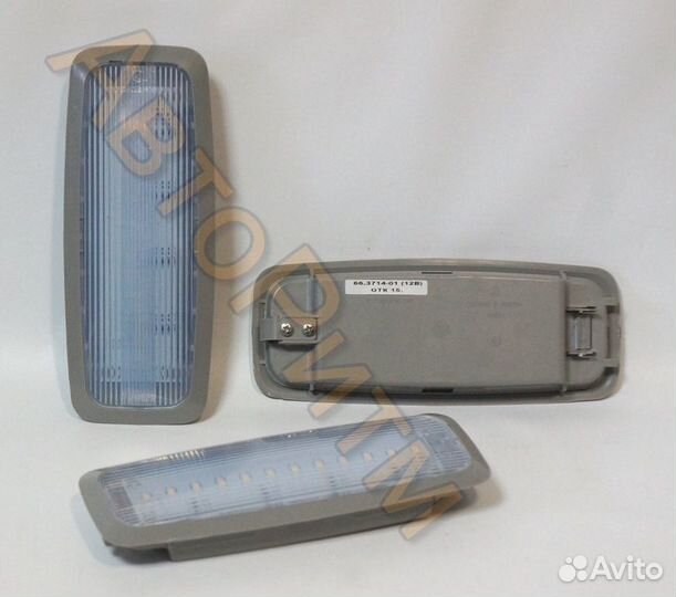 Плафон освещения светодиодный врезной 12диодов Газ