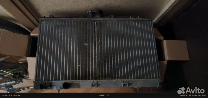 Радиатор mitsubishi lancer 9