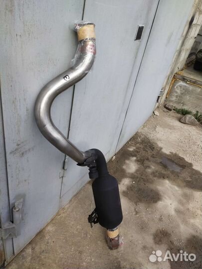 Выхлопная система land cruiser 200 2015- 2022