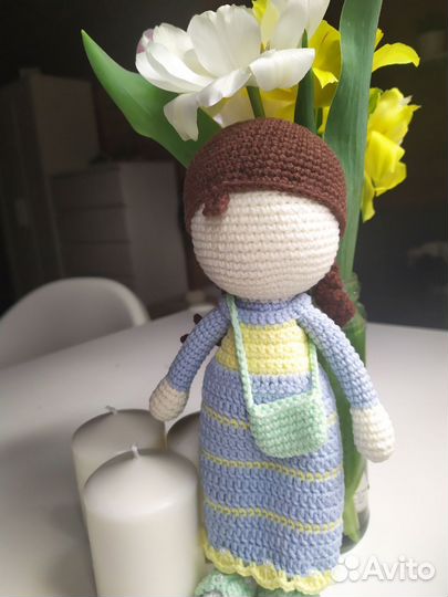 Вязаные игрушки ручной работы амигуруми