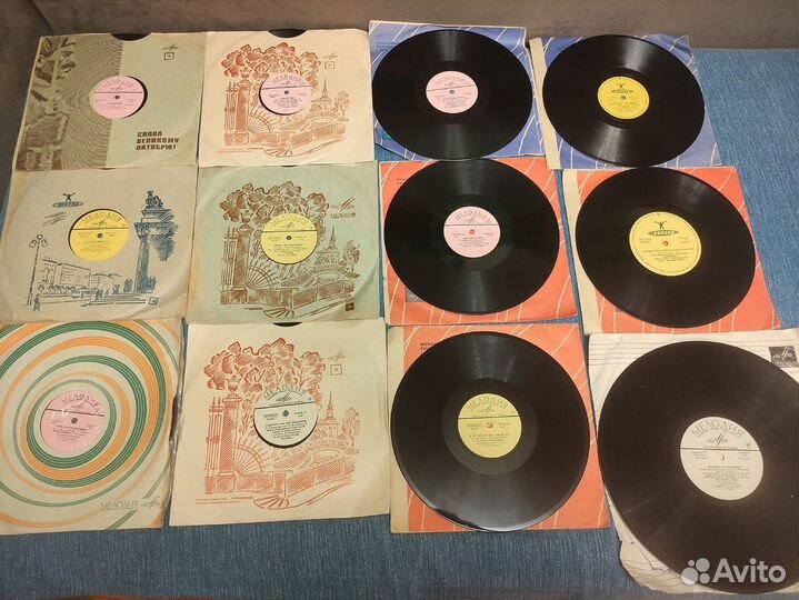 Виниловые пластинки СССР