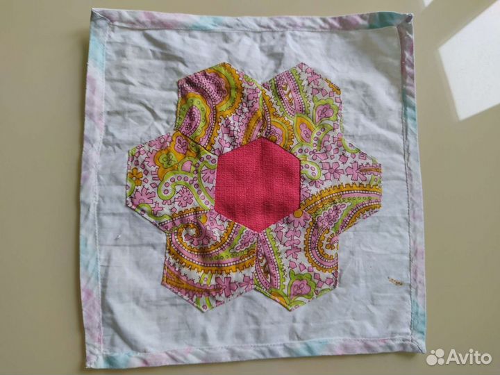 Салфетка и наволочка 70-80е гг