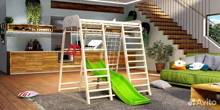 Игровой комплекс для малышей в квартиру