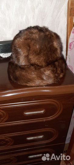 Шапка норковая женская