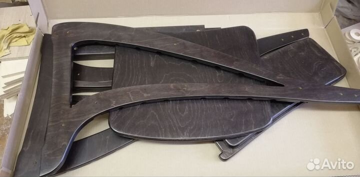 Стул детский растущий деревянный (