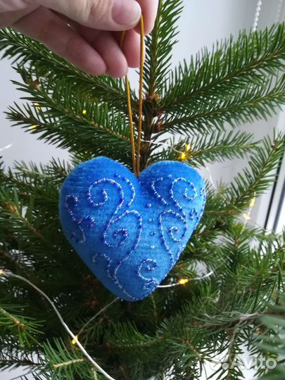 Новогодняя игрушка ручной работы