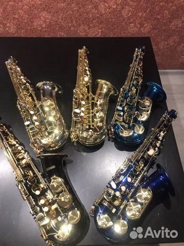 Новве саксофоны цветные объявление продам