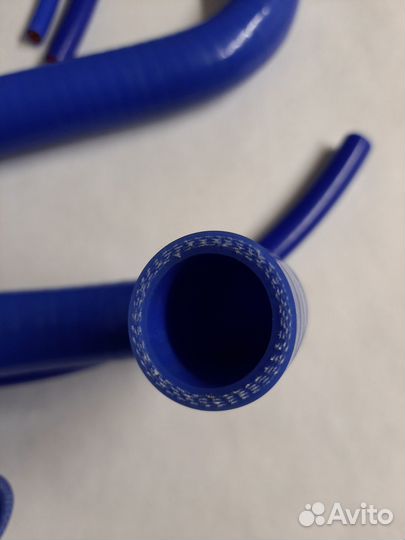 Силиконовые патрубки птп LADA Веста Синие