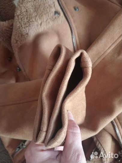 Дубленка искусственная легкая