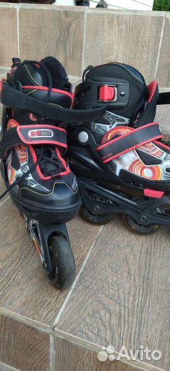 Роликовые коньки детские раздвижные