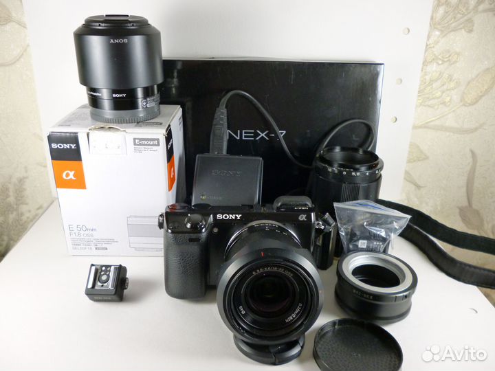 Фотоаппарат Sony Alpha NEX-7+ комплект
