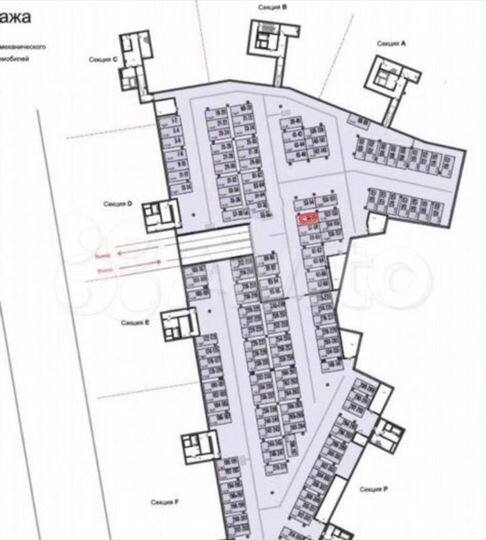 Машиноместо, 13 м²