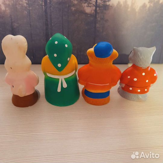 Резиновые игрушки СССР