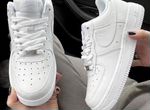 Кроссовки женские Nike Air Force Белые Кожа
