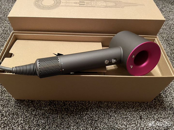 Фен Dyson Supersonic HD07 Фуксия Оригинал