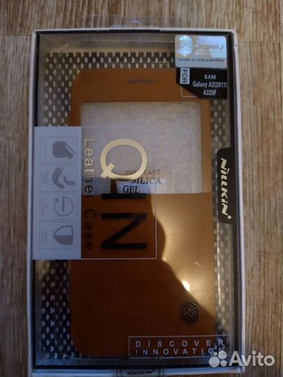 Чехол Nillkin Qin для Samsung Galaxy A3 (2017)