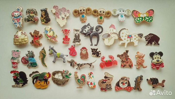 Много разных значков