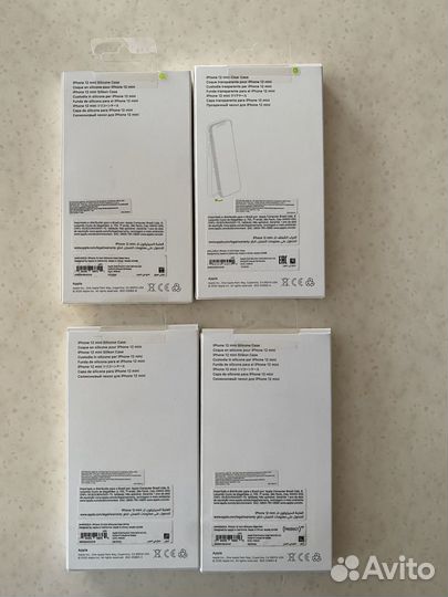 Оригинальные силиконовый чехол iPhone 12 mini