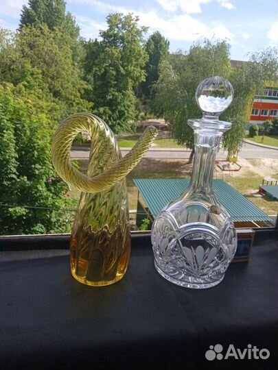 Вазы, графин, кувшин