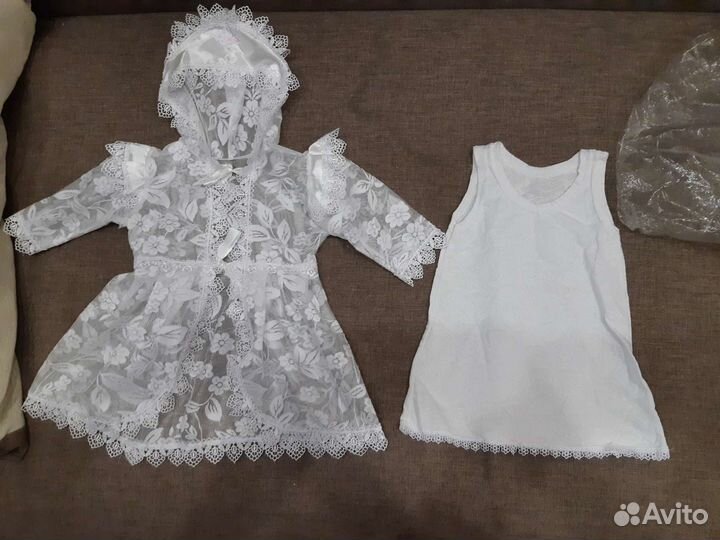 Набор для крещения для девочки Новый