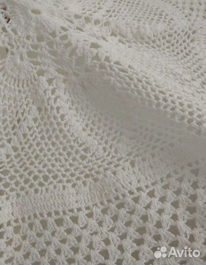 Чехол белый ажурный