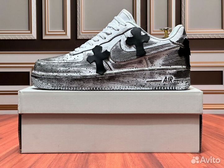 Кроссовки мужские Nike Air Force/Chrome Hearts