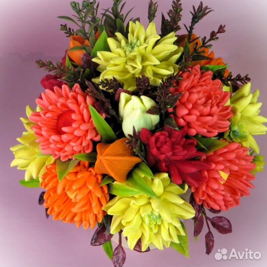 Мыло ручной работы букеты