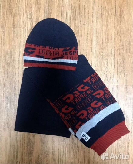 Комплект шапка и шарф Dolce Gabbana