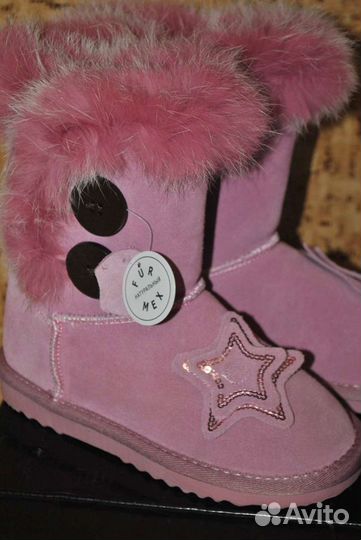 Угги девичьи новые, р.29