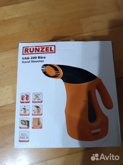 Отпариватель runzel 2000w 0,5 L