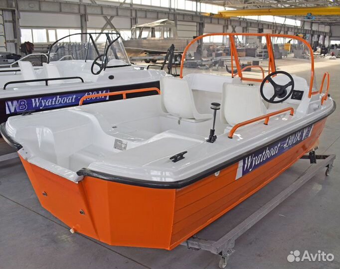 Новый катер Wyatboat 430DC комбинированный