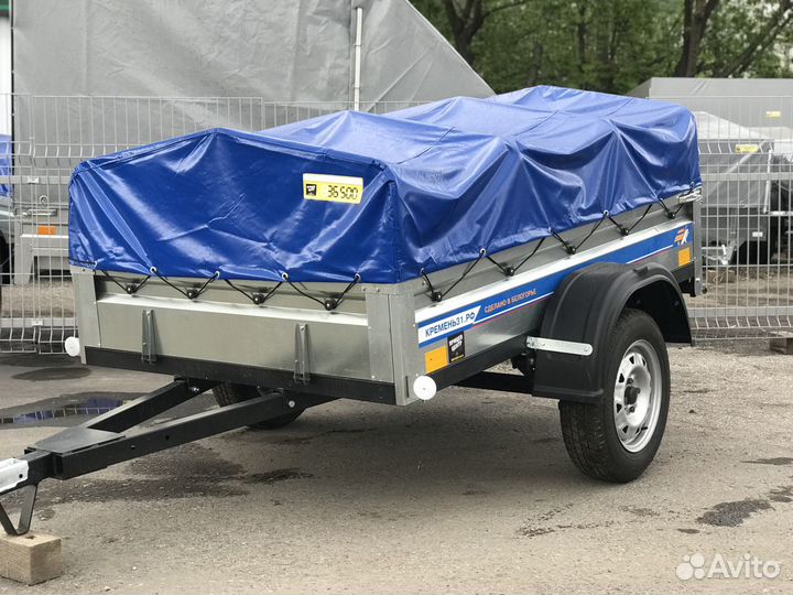 Продаем прицеп Кремень Стандарт 2,0х1,3 низ. тент