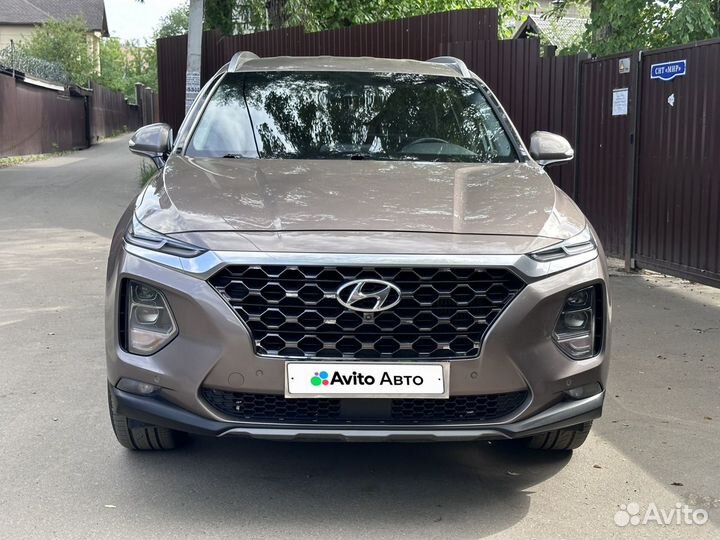 Hyundai Santa Fe 2.2 AT, 2019, 42 000 км