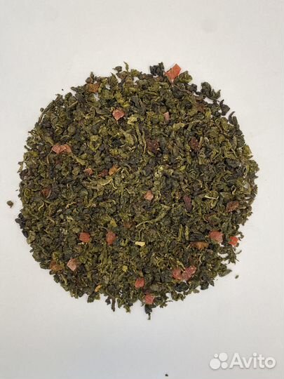 Зеленый чай со вкусом Клубники