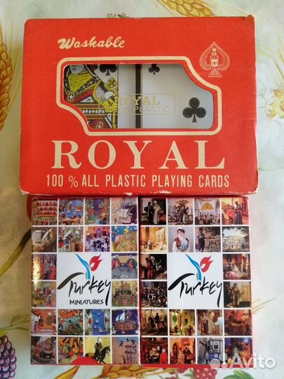 Карты игральные пластиковые royal Япония