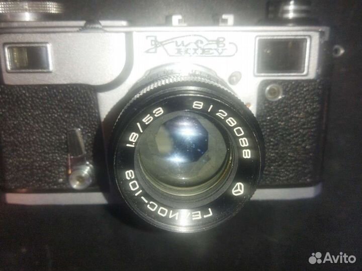 Фотоаппарат Киев 4ам+Гелиос-103f1,8/53mm(ссср1980)