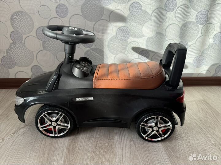 Машинка каталка толокар mercedes