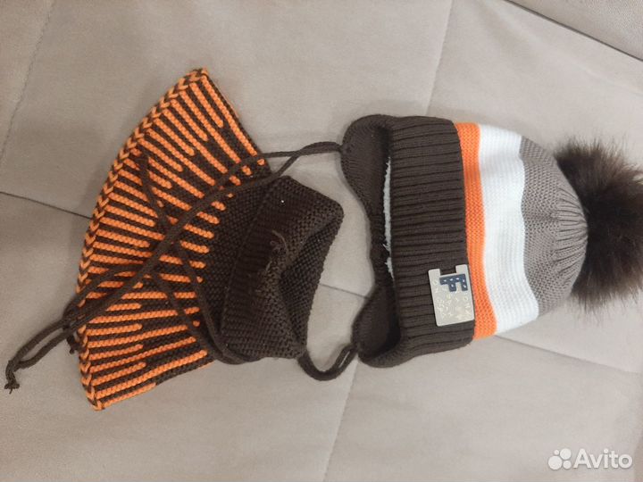 Шапка зимняя детская