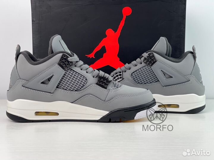 Кроссовки nike Air Jordan 4 Retro Cool Grey