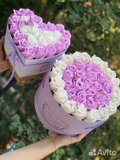 Букеты из мыльных цветов