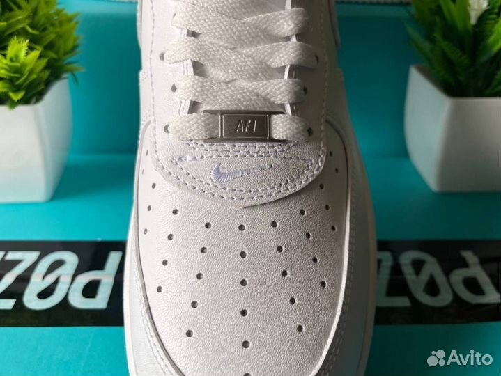 Кроссовки Nike Air Force 1 Supreme +Poizon коробка