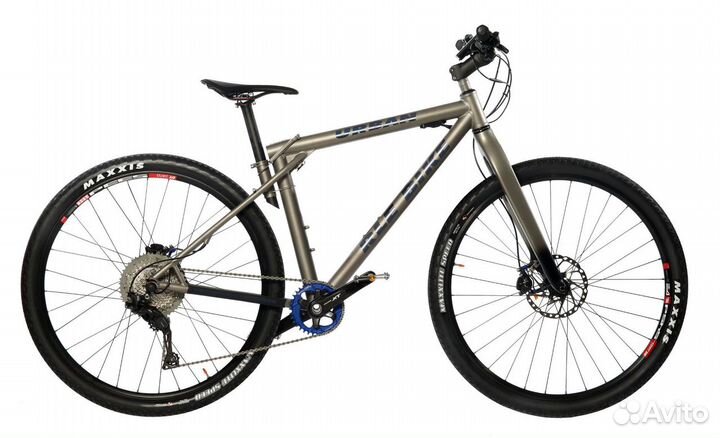 Легкий титановый электровелосипед RLE Urban SLX