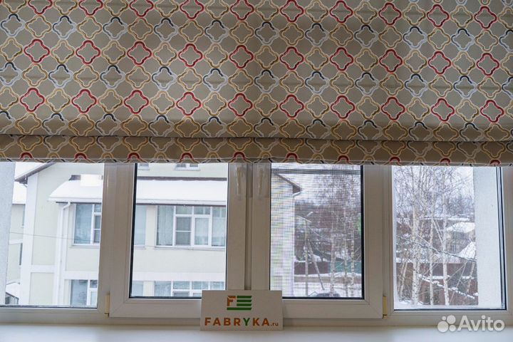 Римские жалюзи с установкой